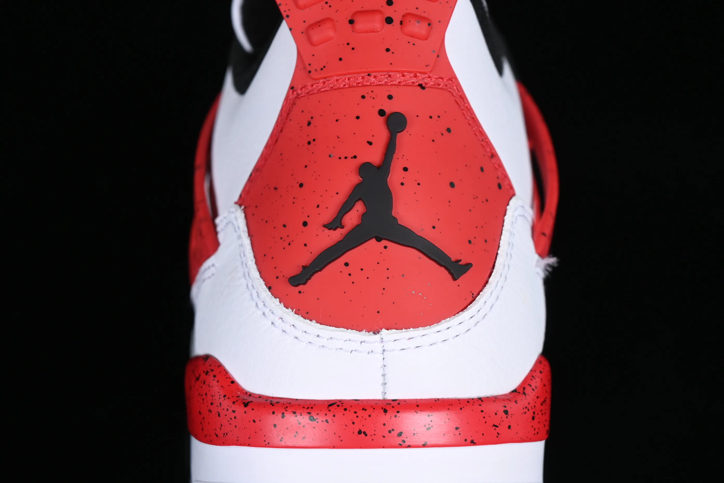 All categories Air Jordan Jordan series basketball shoes Air Jordan 4 LJR version Air Jordan 4 Red "Cement" AJ4 Joe 4 red cement reverse flame red DH6927-161